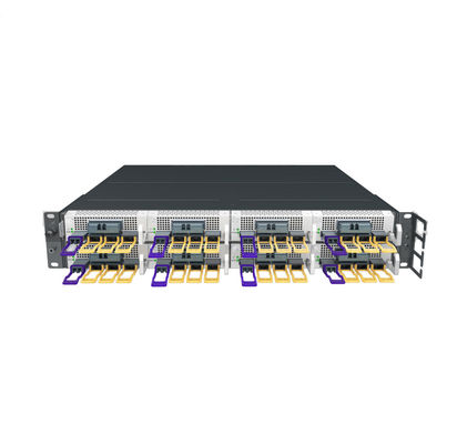 2U Data Center Interconnection Network Transport Platform CFP2 QSFP28 Antarmuka