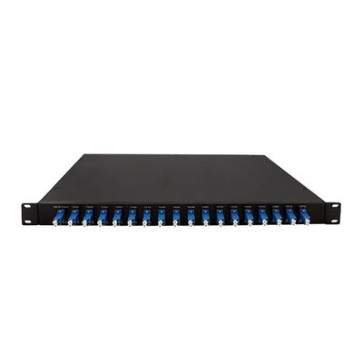 4 Channel ITU LGX Box Dual Fiber DWDM Mux Demux Multiplexer