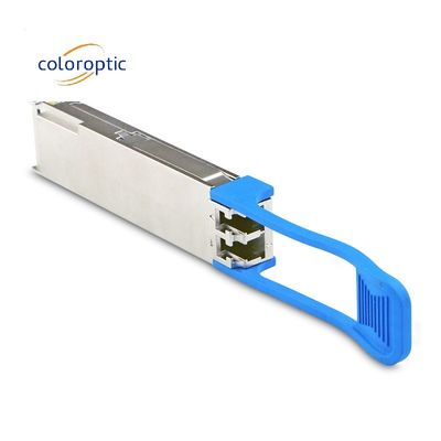 QSFP28 ER1 40KM 100Gb/S QSFP28 Transceiver Optik Single Lambda 100G Ethernet
