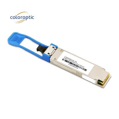 100Gb/s 10km LR4 QSFP28 Optical Transceiver Untuk Infiniband QDR 100G Ethernet