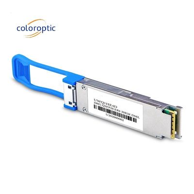100GBASE-ER4 QSFP28 Optical Transceiver QSFP28 ER4 Lite Untuk Ethernet Telecom Links