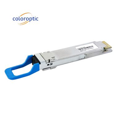 LR4 MSA QSFP DD Modul Kompatibel 400G Ethernet Transceiver Dengan Jangkauan 10km