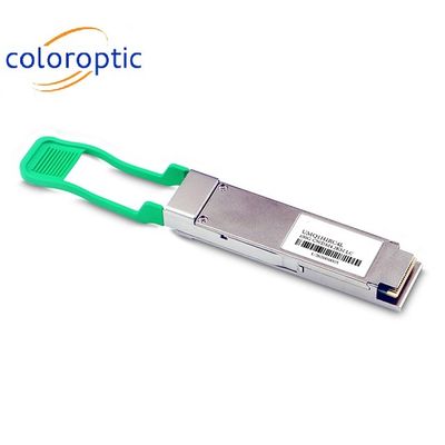 100G QSFP28 ZR4 SFP Optical Module 100GBASE-ZR4 Ethernet Links 80 Km Melalui Singlemode OS2
