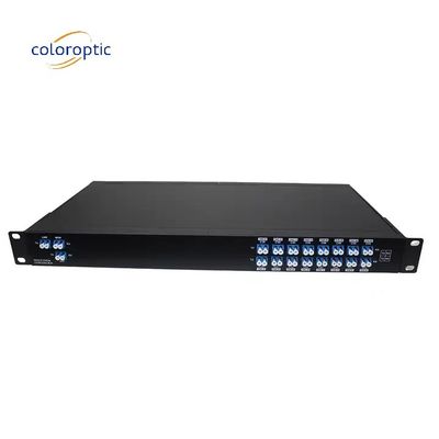 Single Fiber WDM Model 40 Channel DWDM AAWG WDM System LC Connector