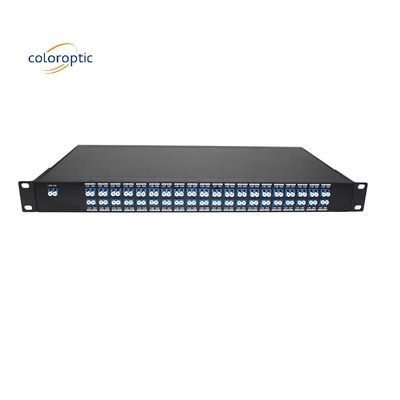 AAWG 96 Channel WDM Model Dual Single Mode Fiber 50GHz DWDM Sistem WDM