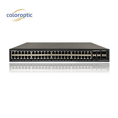 CE Layer 2 Enterprise Network Switch Dengan 48*2.5GE, 4*10GE, 2*40GE Port