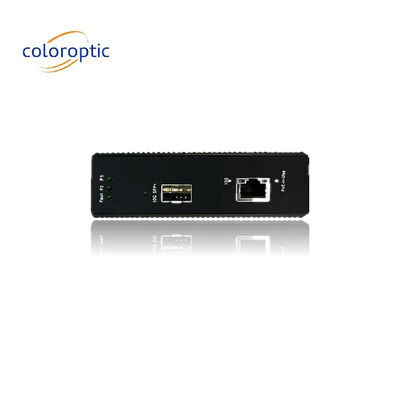 CO-1X1CP 10GE Poe Switches Protokol IEEE802.3 Memperluas Transmisi IP Ethernet