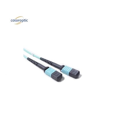 Kabel kabel patch material dengan konektor MPO untuk jaringan telekomunikasi
