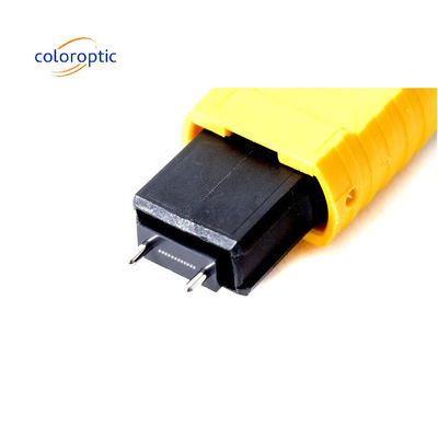 Mtp(Mpo) Patch Kabel Single Mode 12 Serat Tipe B Wanita Ke Konektor Wanita Pc Polishing