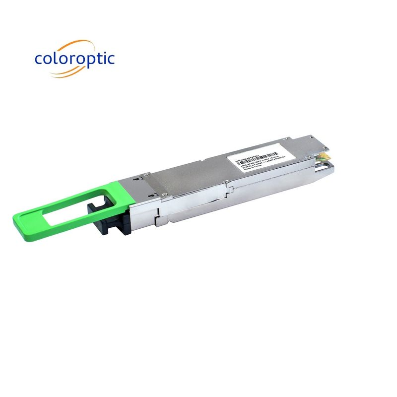 OSFP 800G FR4 2km CWDM Transceiver Dual CS Connector Untuk Interkoneksi Pusat Data