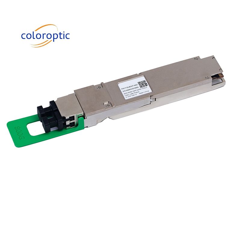1310nm 2KM OSFP Modul 800G 2 FR4 LPO Dengan Konektor LC Dual Duplex