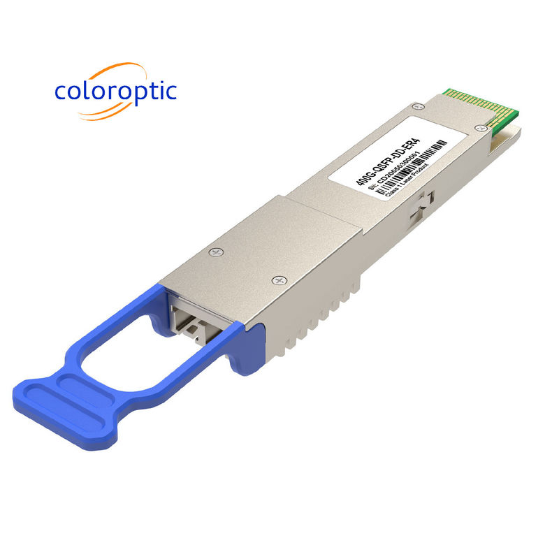 ER4 Lite 400G QSFP DD Modul SMF Transceiver Dengan FEC Untuk Jaringan Perusahaan