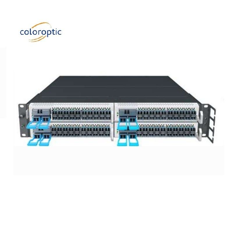 2 RU Core Network Switch QSFP28 SFP+ Untuk Interkoneksi Pusat Data