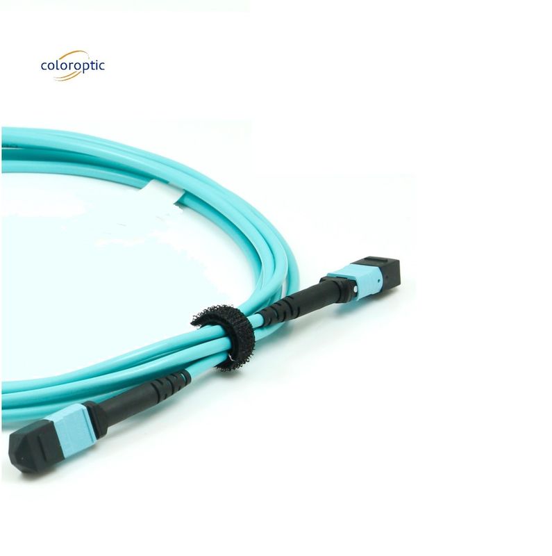 Optical MPO Patch Cord -4°C - 85°C Suhu penyimpanan dengan konektor